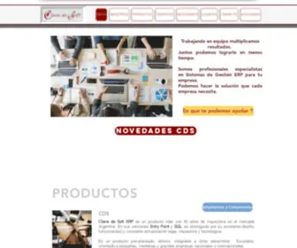 Clavedesoft.com(ERP) Screenshot