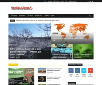 Claves21.com.ar(Revista Claves21) Screenshot