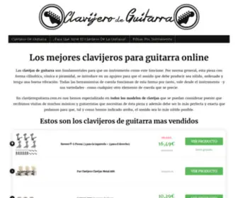 Clavijeroguitarra.com.es(Clavijero de Guitarra) Screenshot