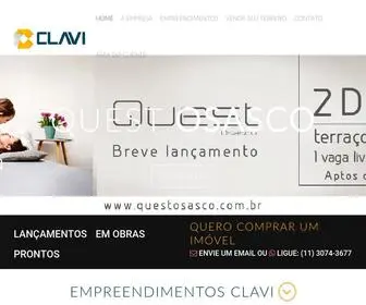 Clavincorp.com.br(CLAVI Incorporações) Screenshot
