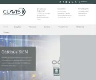 Clavis.com.br(Clavis Segurança da Informação) Screenshot