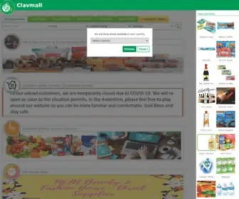 ClavMall.com(An Online Mall) Screenshot