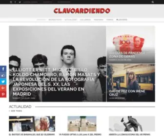 Clavoardiendo-Magazine.com(Clavoardiendo Magazine) Screenshot