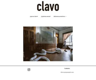 Clavomovimiento.com(CLAVO) Screenshot