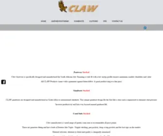 Clawboots.co.za(Claw Boots International) Screenshot