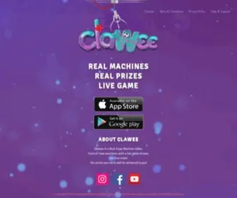 Clawee.com(Homepage) Screenshot