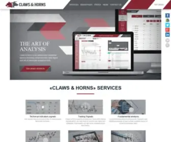 Clawshorns.com(Claws & Horns) Screenshot