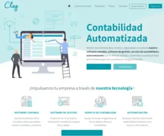 Clay.cl(Software financiero y contable) Screenshot