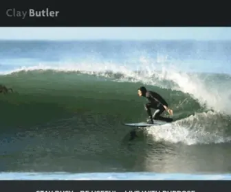 Claybutler.com(Clay Butler) Screenshot
