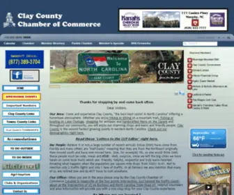 Claycounty-NC-Chamber.com(Claycounty NC Chamber) Screenshot