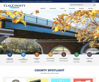 Claycountymn.gov(Clay County) Screenshot
