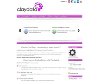 Claydata.com(Claydata®) Screenshot