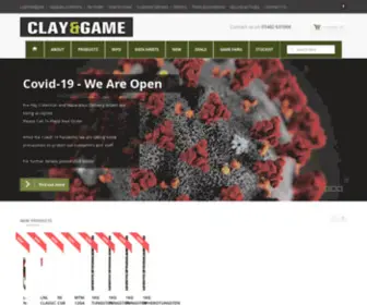 Claygame.co.uk(Clay & Game) Screenshot