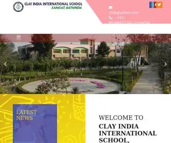 Clayindiainternationalschool.com(Clay India International School) Screenshot