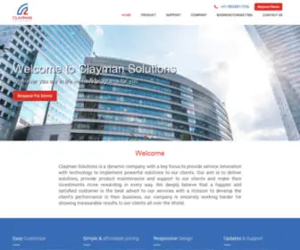 Claymansolutions.com(Clayman Solutions) Screenshot