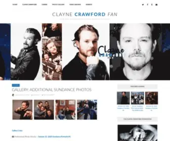 Clayne-Crawford.com(AliKat's Collective) Screenshot
