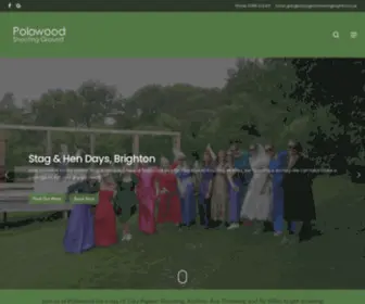 Claypigeonshootingbrighton.co.uk(Clay Pigeon Shooting) Screenshot