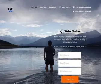 Claytondorge.com(Clayton Dorge) Screenshot