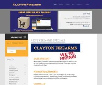 Claytonfirearms.com.au(Claytonfirearms) Screenshot