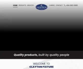 Claytonfixture.com(USA Clayton Fixture Company) Screenshot