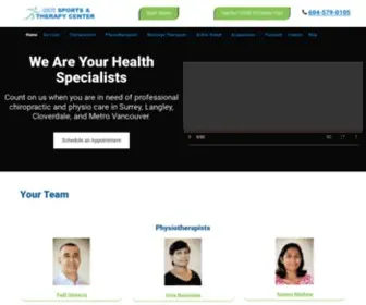 Claytonheightsphysio.com(Physio Treatments Surrey) Screenshot