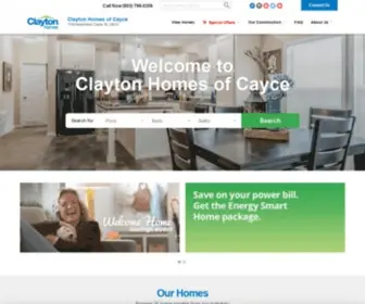 Claytonhomescolumbiasc.com(E-App) Screenshot