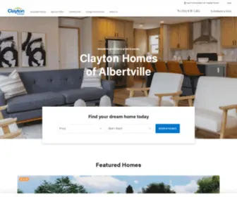 Claytonhomesofalbertville.com(Claytonhomesofalbertville) Screenshot