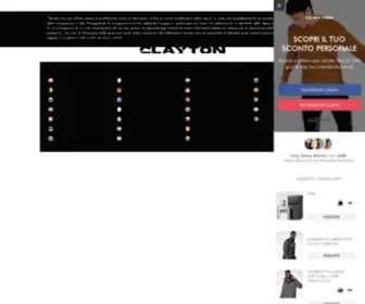 Claytonitalia.com(Clayton Abbigliamento Uomo) Screenshot