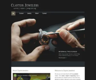 Claytonjewelers.net(We are your one stop shop for all things jewelry related) Screenshot