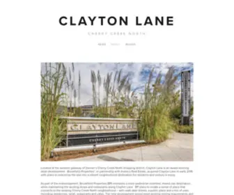 Claytonlaneccn.com(Clayton Lane) Screenshot