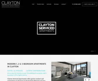 Claytonservicedapartments.com(Claytons Serviced Apartments) Screenshot