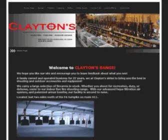 Claytonsrange.com(The last Gun Store you will ever need to visit again. We can do it all) Screenshot