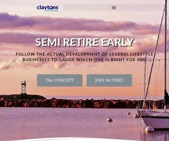 Claytonsretirement.com(A Claytons Retirement) Screenshot