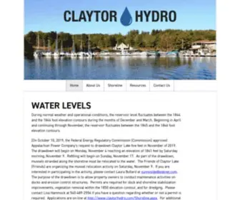 Claytorhydro.com(Claytorhydro) Screenshot