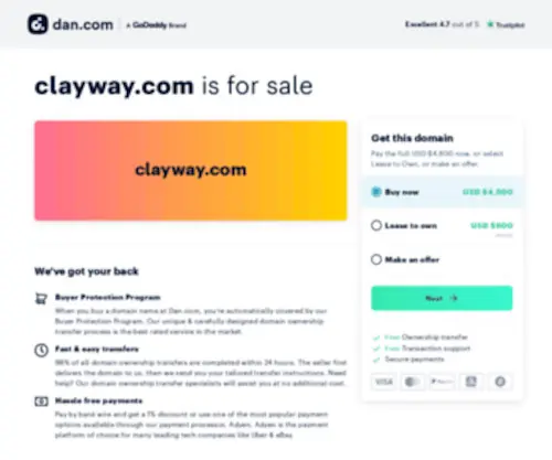 Clayway.com(Clayway) Screenshot