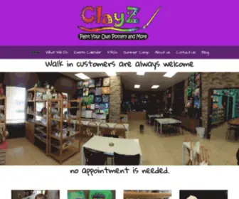 Clayzarts.com(Clayzarts) Screenshot