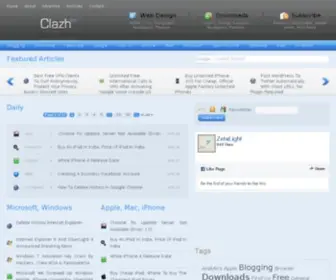 Clazh.com(Technology News On Windows) Screenshot