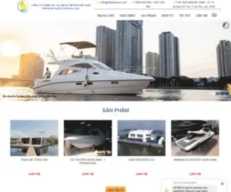 CLbduthuyen.com(Phân phối và cho thuê du thuyền) Screenshot