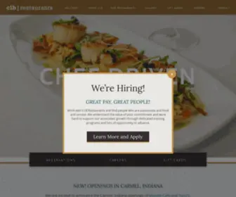 CLbrestaurants.com(CLB Restaurants) Screenshot