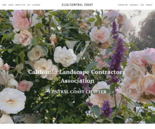 Clca-CC.org(The CLCA/Central Coast Chapter web site) Screenshot