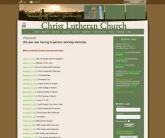 Clcaugustamo.org(Christ Lutheran Church) Screenshot