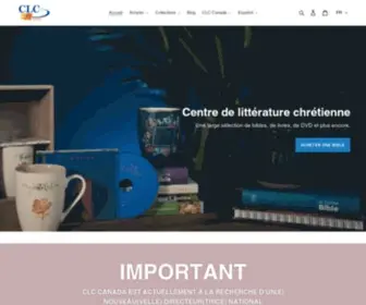 CLccanada.com(CLC Canada) Screenshot