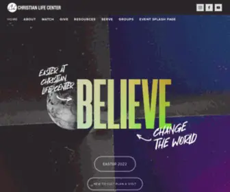 CLCDayton.com(Christian Life Center) Screenshot