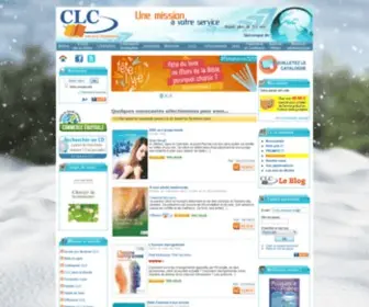 CLCfrance.com(Librairie chrétienne CLC France) Screenshot