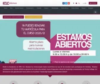 Clcidiomas.es(Escuela de Idiomas en Córdoba) Screenshot