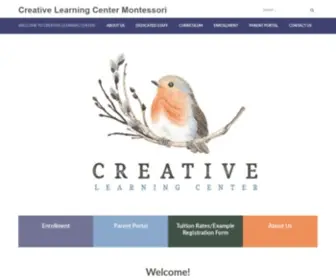 CLcmontessori.com(Creative Learning Center Montessori) Screenshot