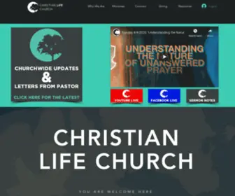 Clcolumbia.com(Christian Life) Screenshot