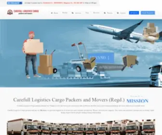 CLcpackersandlogistics.in(Carefull Logistics Cargo packers and movers) Screenshot