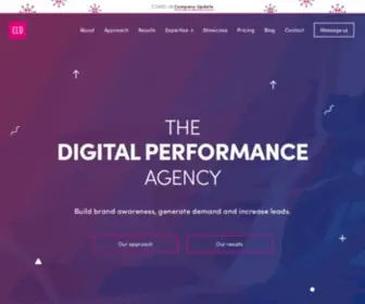 CLD.agency(Web Design & Digital Marketing Agency Berkshire) Screenshot