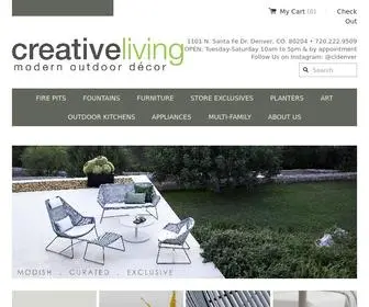 Clden.com(Creative Living) Screenshot